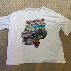 West coast California oversized t shirt